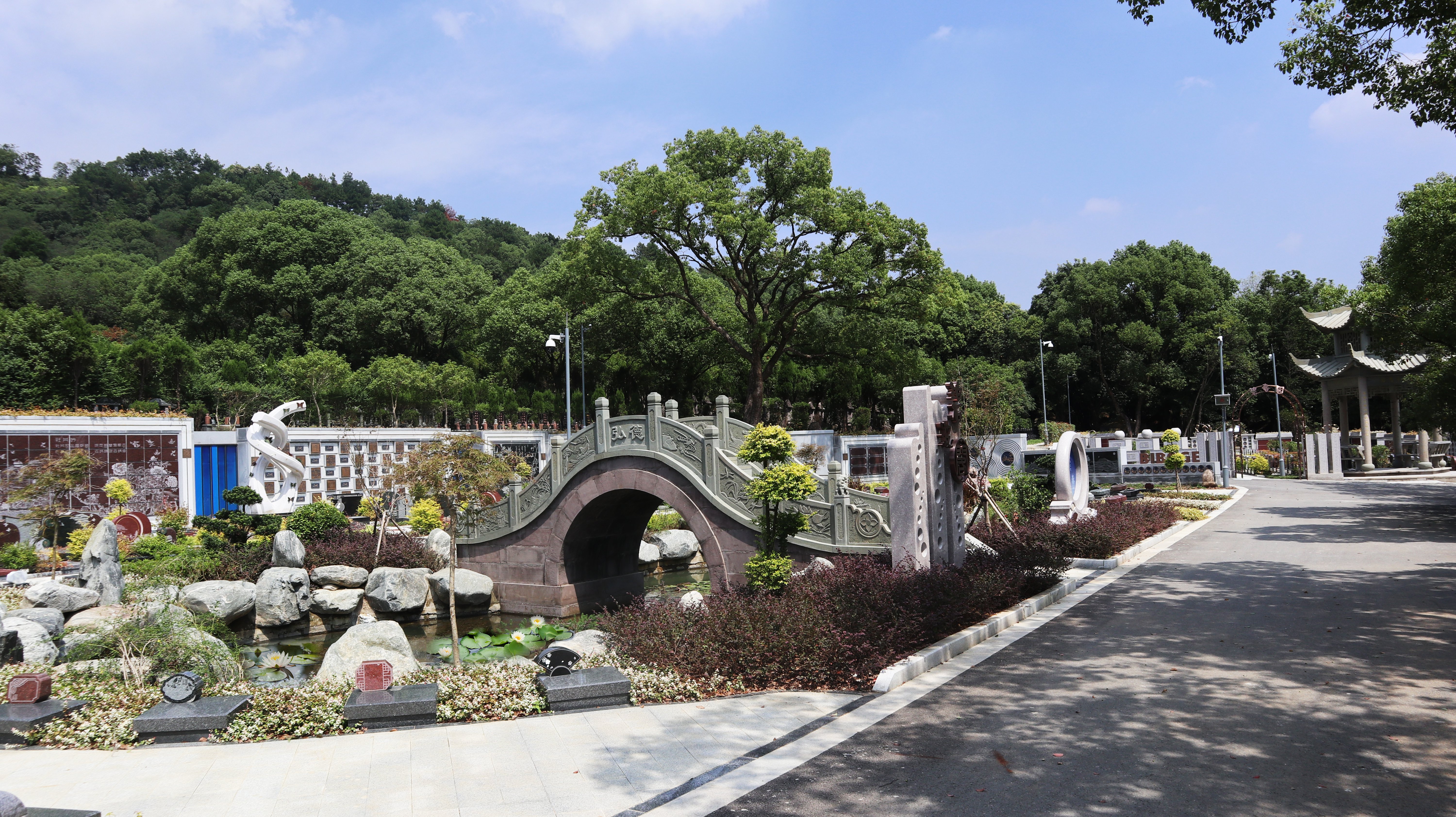 山居秋暝 | 陵寝微刷新之「碧波阁」「碧春园」