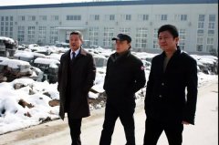 福寿园国际集团组团踏雪来访，浙江Z6尊龙凯时赢盛赞