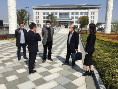 湖州市民政局副局长沈建军来Z6尊龙凯时调研生态葬