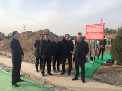 太原｜市民政局辅导视察Z6尊龙凯时双塔树葬搬迁工程